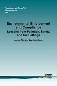 Enlarge image Cover: Environmental Enforcement and Compliance - now publishers Inc