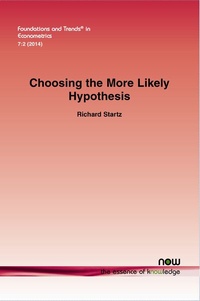 Enlarge image Cover: Choosing the More Likely Hypothesis - now publishers Inc