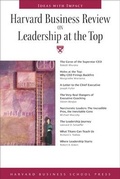Cover: "Harvard Business Review" on Leadership at the Top - Harvard Business Review Press