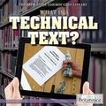 Cover: What Is a Technical Text? - Rosen Education Service
