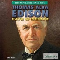 Enlarge image Cover: Thomas Alva Edison - Rosen Education Service