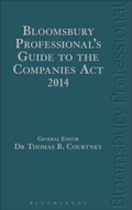 Cover: Bloomsbury Professional's Guide to the Companies Act 2014 - Bloomsbury Professional