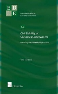 Abbildung von: Civil Liability of Securities Underwriters - Intersentia Ltd