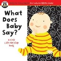 Cover: What Does Baby Say? - Sterling Juvenile
