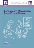 Cover: Performance Management for an Ethical Culture - Institute of Business Ethics
