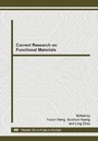Cover: Current Research on Functional Materials - Trans Tech Publications Ltd