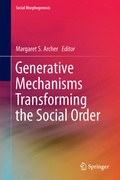 Cover: Generative Mechanisms Transforming the Social Order - Springer