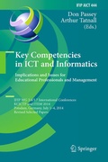 Cover: Key Competencies in ICT and Informatics: Implications and Issues for Educational Professionals and Management - Springer