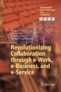 Enlarge image Cover: Revolutionizing Collaboration through e-Work, e-Business, and e-Service - Springer