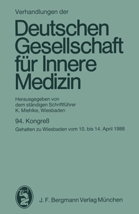 Abbildung von: 94. Kongreß - J.F. Bergmann-Verlag