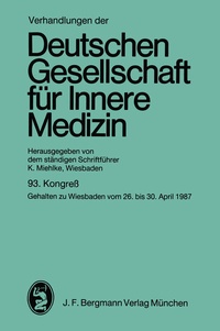 Abbildung von: Kongreß - J.F. Bergmann-Verlag