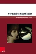 Cover: Vermischte Nachrichten - Brill Deutschland