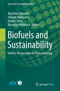 Cover: Biofuels and Sustainability - Springer
