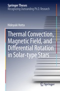 Cover: Thermal Convection, Magnetic Field, and Differential Rotation in Solar-type Stars - Springer