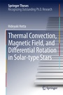 Cover: Thermal Convection, Magnetic Field, and Differential Rotation in Solar-type Stars - Springer