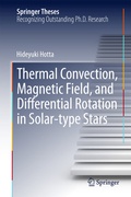 Cover: Thermal Convection, Magnetic Field, and Differential Rotation in Solar-type Stars - Springer