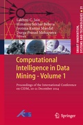Cover: Computational Intelligence in Data Mining - Volume 1 - Springer