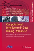 Cover: Computational Intelligence in Data Mining - Volume 2 - Springer