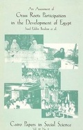 Cover: An Assessment of Grassroots Participation in the Development of Egypt - The American University in Cairo Press