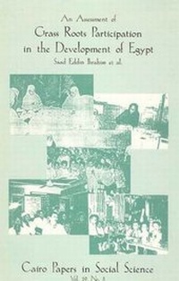 Enlarge image Cover: An Assessment of Grassroots Participation in the Development of Egypt - The American University in Cairo Press