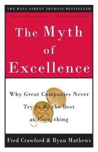 Enlarge image Cover: The Myth of Excellence - Three Rivers Press