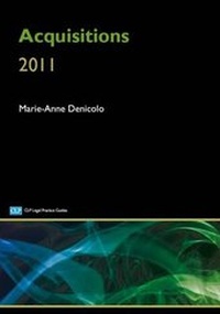 Abbildung von: Acquisitions 2011 - College of Law Publishing