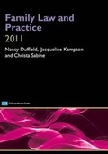 Bild: Family Law and Practice - College of Law Publishing