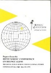Abbildung von: Bilingualism (5th Nordic Conference on) - Multilingual Matters