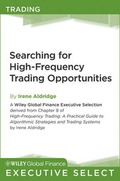 Cover: Searching for High-Frequency Trading Opportunities - Wiley