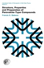 Cover: Structure, Properties and Preparation of Perovskite-Type Compounds - Elsevier