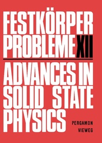 Enlarge image Cover: Advances in Solid State Physics - Elsevier