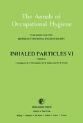 Cover: Inhaled Particles VI - Elsevier