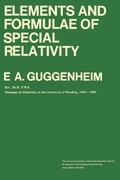 Cover: Elements and Formulae of Special Relativity - Elsevier