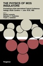 Cover: The Physics of MOS Insulators - Elsevier