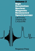 Cover: High Resolution Nuclear Magnetic Resonance Spectroscopy - Elsevier