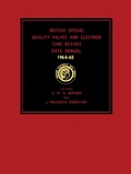 Cover: British Special Quality Valves and Electron Tube Devices Data Annual 1964-65 - Elsevier
