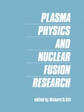 Cover: Plasma Physics and Nuclear Fusion Research - Academic Press