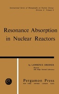 Cover: Resonance Absorption in Nuclear Reactors - Elsevier