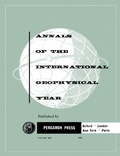 Cover: Tables of IGY Monthly Median Ionospheric Data - Elsevier