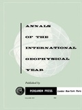 Cover: Tables of IGY Monthly Median Ionospheric Data - Elsevier