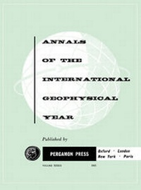 Abbildung von: Annals of the International Geophysical Year - Elsevier