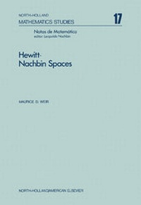 Abbildung von: Hewitt-Nachbin Spaces - Elsevier