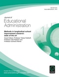 Cover: Methods in longitudinal school improvement research - Emerald Group Publishing Limited
