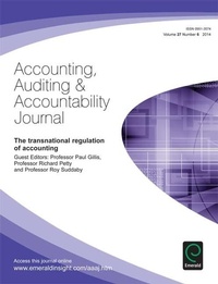 Enlarge image Cover: Transnational Regulation of Accounting - Emerald Group Publishing Limited