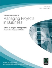 Enlarge image Cover: Ethics in Project Management - Emerald Group Publishing Limited