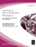 Cover: 2013 AMS Conference - Wine Marketing Track - Emerald Group Publishing Limited