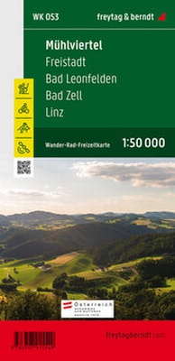Abbildung von: WK 053 Mühlviertel - Freistadt - Bad Leonfelden - Bad Zell - Linz, Wanderkarte 1:50.000 - Freytag-Berndt und ARTARIA