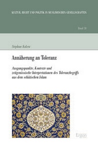 Abbildung von: Annäherung an Toleranz - Ergon