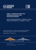 Cover: Internationales Kolloquium des Spitzentechnologieclusters ECEMP 2013 International Colloquium of the Cluster of Excellence ECEMP 2013 - Wissenschaftliche Scripten