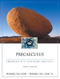 Enlarge image Cover: Precalculus Enhanced With Graphing Utilities - Pearson